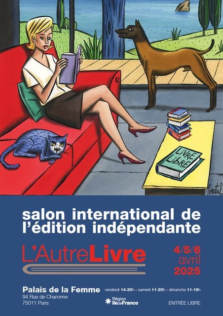 Salon International de l'Edition Indépendante : les 4,5,6 avril 2025 au palais de la Femme, Paris 11e